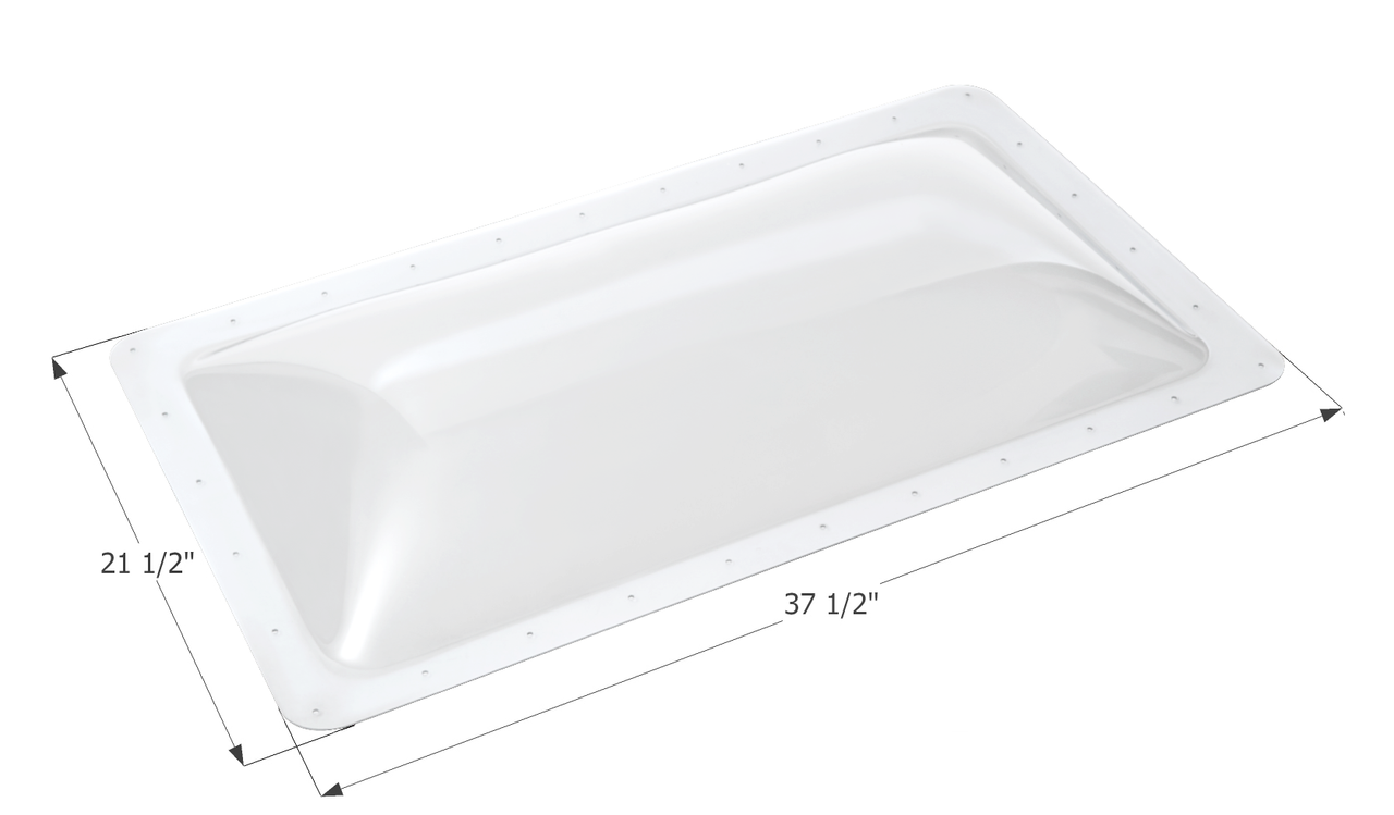 17.50 x 33.50 Polycarbonate Skylight Dome (Outside Your RV) – Skylight  Depot