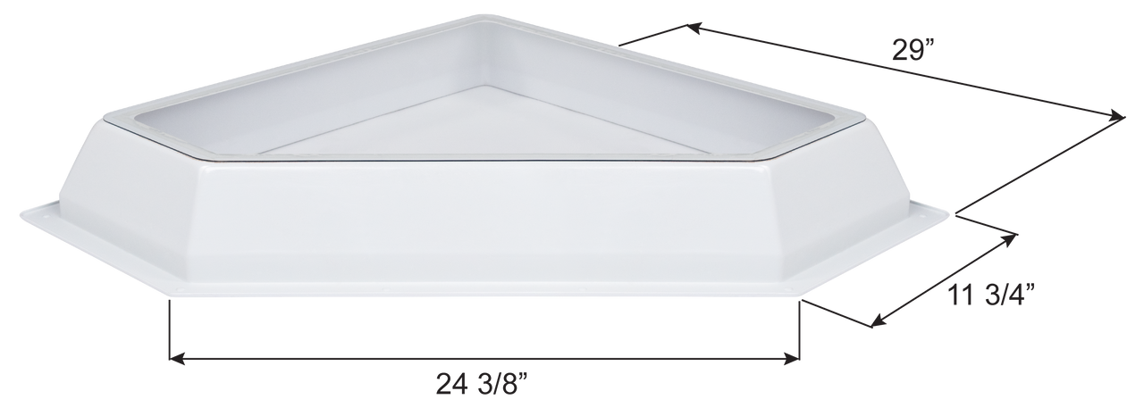 RV Skylight Inner Dome | Inner Trim for Skylight | NSL2515