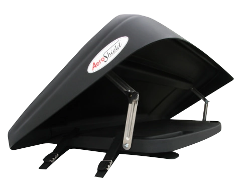 Truck & RV wind deflector for towing trailers