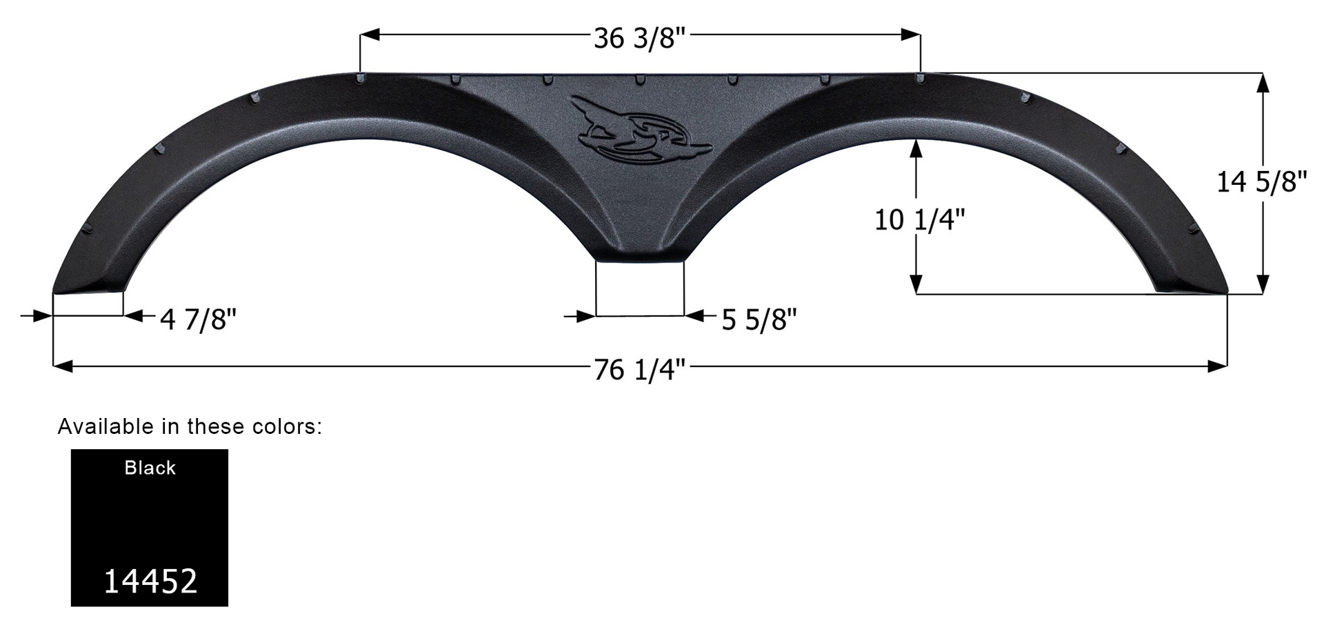 Tandem Fender Skirts for Jayco Travel Trailers & Fifth Wheels FS700