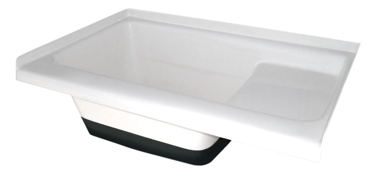 RV Bath Tub Right Hand Drain TU600RH