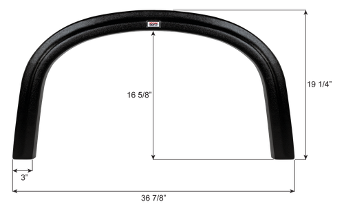 Four Winds Single Axle Fender Skirt FS2038