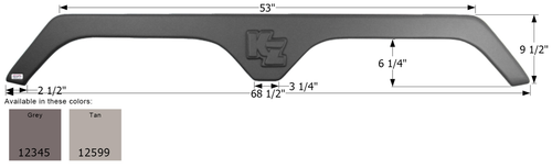 KZ Tandem Fender Skirt FS2345