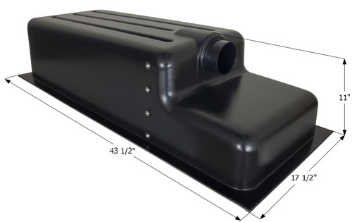 Holding Tank 24W x 63L x 7H (32 Gallon) Model # HT292 - Right Hand Side  Drain - Jazz Sales