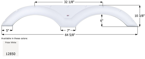 Cruiser Tandem Fender Skirt  FS2850