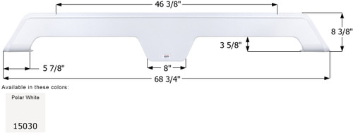 Kaddy Kruiser Tandem Fender Skirt FS5030