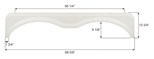 Kit Tandem Fender Skirt FS8196