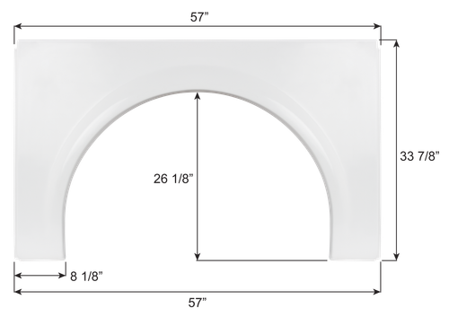 Thor Single Fender Skirt FS8229
