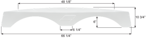 Starcraft Tandem Fender Skirt FS8319