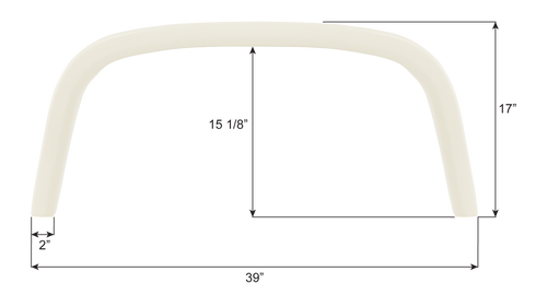 Georgie Boy Single Fender Skirt FS9332