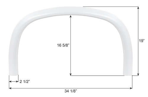 Thor Single Fender Skirt FS6091