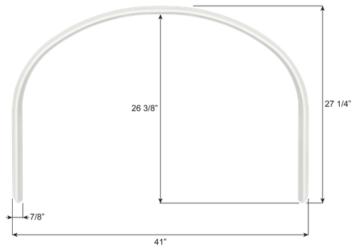 Jayco Single Fender Skirt FS7764