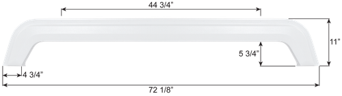 Tandem Fender Skirt FS6847