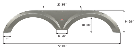 Jayco Tandem Fender Skirt FS1879