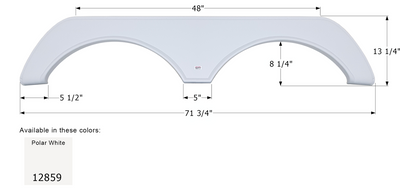 Tandem Fender Skirt  FS2859