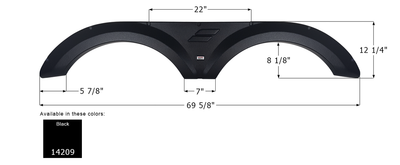 Starcraft Tandem Fender Skirt FS4209