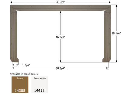 Sunnybrook 3 Piece Step Trim