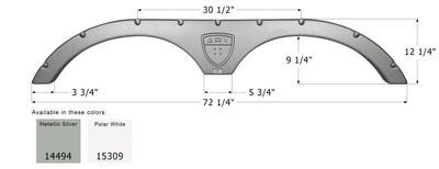 Augusta Tandem Fender Skirt FS4494