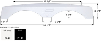 Starcraft Tandem Fender Skirt FS5041