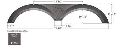 Jayco Tandem Fender Skirt FS4453