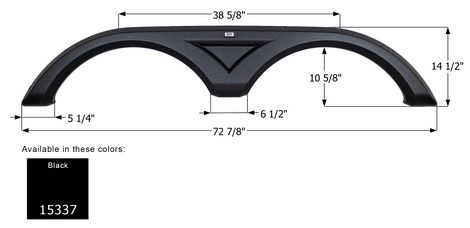 Tandem Fender Skirts for Dutchmen Travel Trailers & Fifth Wheels
