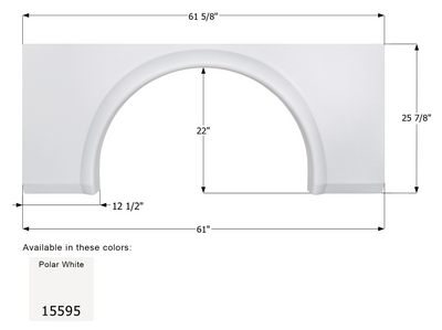 Coachmen Class A Single Axle Fender Skirt FS5595