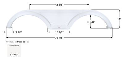 Dutchmen Tandem Fender Skirt FS5790