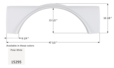 Born Free Single Fender Skirt FS5295