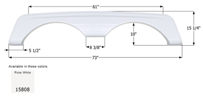 REV Tandem Fender Skirt  FS5808