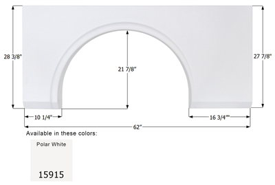 REV Class A Single Axle Fender Skirt FS5915