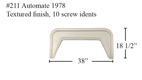 #211 Automate RV single fender skirt - ICON Technologies