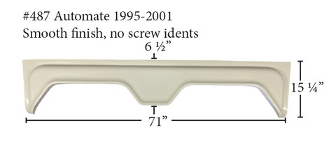 #487 Automate RV fiberglass tandem fender skirt - ICON Technologies