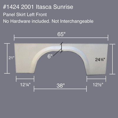 #1424 2001 Itasca Sunrise