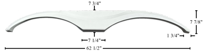 #1441 2017 Forest River Tandem Fender Skirt