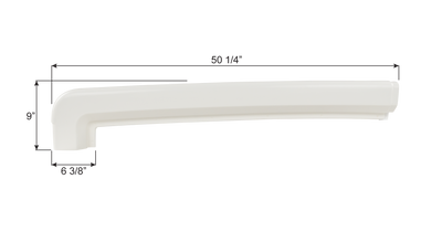Winnebago Rear Top Cap 18371 18372