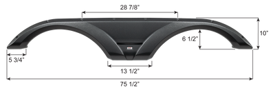 Dutchmen Tandem Fender Skirt FS7136