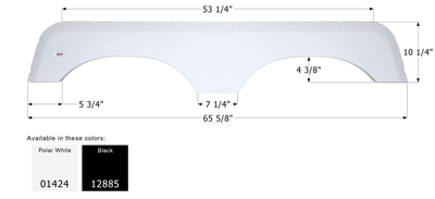 Jayco Tandem Fender Skirt FS700