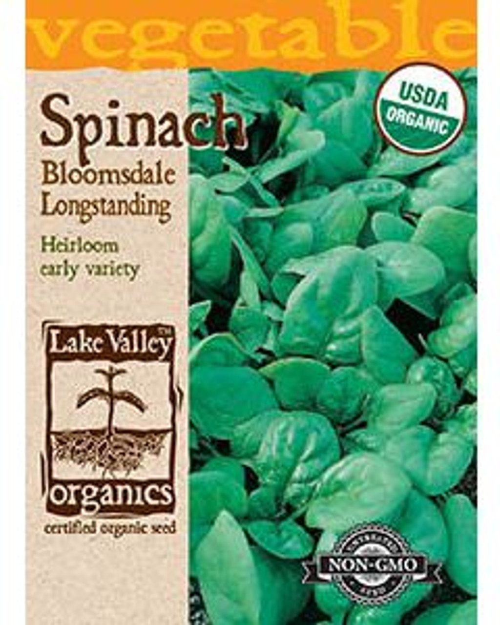 LV Seed Organic Spinach Bloomsdale Longstanding - Cofer's Home