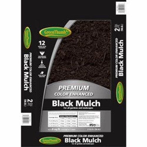 Mulch Black Colored  2CU FT