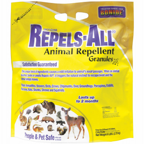 Animal Repellent Granules by Repels-All 6 Pound Animal Repellent Granules by Repels-All 6 Pound