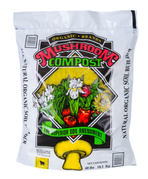 Mushroom Compost - 40 Pound