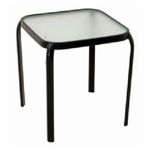 FS Sunny 16" Glass Square Table