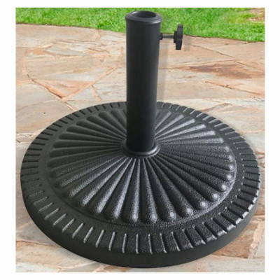 22in Black Umbrella Base