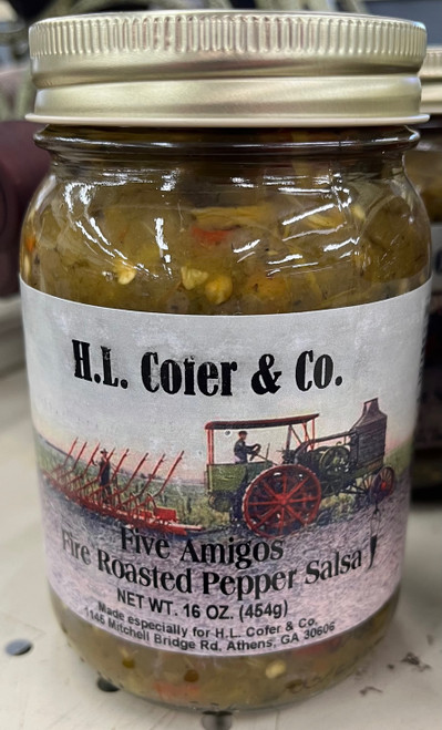 CANNED FIVE AMIGOS PEPPER SALSA