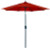 UMBRELLA MARKET RED 9 FT