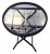 Folding Table Round Steel 16"