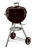 Weber Original Kettle 22 in. black charcoal grill. The plated steel cooking grate provides 363 sq. in. of cooking space. Control temperature without lifting the lid with the rust-resistant aluminum damper. Clean-up is easy with the one-touch cleaning system. Porcelain enamel bowl and lid help maintain heat as well as preventing rusting and cracking. Glass reinforced nylon handles; lid handle has a heat shield as well