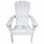 Adirondack Chair White Poly