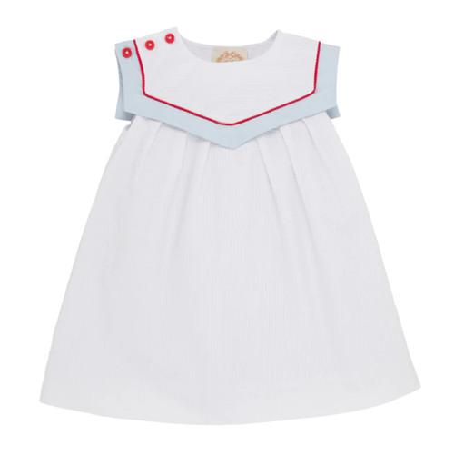 White Sarah Sailboat Dress