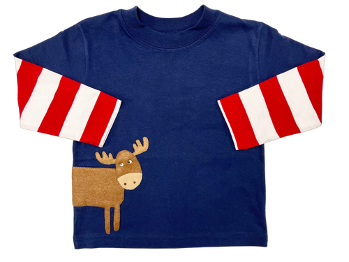 Moose Applique Shirt